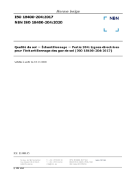 NBN ISO 18400-204:2020