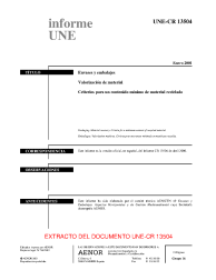UNE-CR 13504:2001