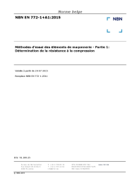 NBN EN 772-1+A1:2015