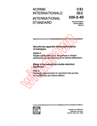 IEC 60335-2-40:1992