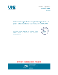 UNE 22988:2022