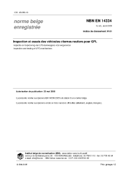 NBN EN 14334:2005