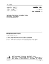 NBN EN 14424:2013