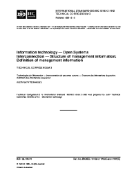 ISO/IEC 10165-2:1992/COR3:1999
