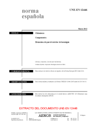 UNE-EN 12446:2012 (R2017)