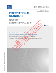 IEC 60335-2-78:2002+AMD1:2008+AMD2:2019 Consolidated
