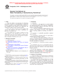 ASTM D4491-99a(2009)