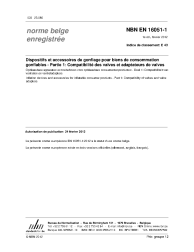 NBN EN 16051-1:2012