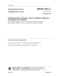 NBN EN 14607-5-1:2004