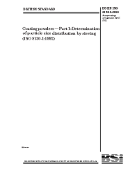BS EN ISO 8130-1:2010