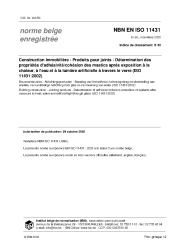 NBN EN ISO 11431:2002