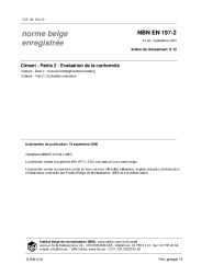 NBN EN 197-2:2000