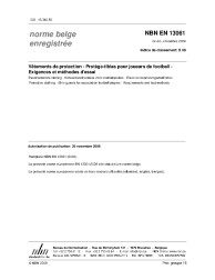 NBN EN 13061:2009