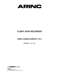 ARINC Characteristic 747-3:2011