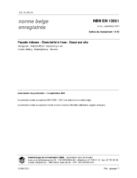NBN EN 13051:2001