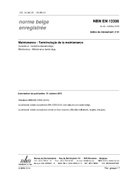 NBN EN 13306:2010