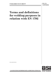 PD CR 14599:2002