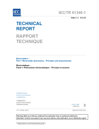 IEC TR 61340-1:2012