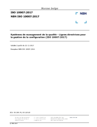 NBN ISO 10007:2017