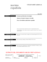 UNE-EN 15037-4:2010+A1:2014