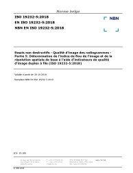 NBN EN ISO 19232-5:2018