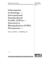 BS ISO/IEC ISP 15121-2:1997