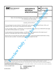 SAE AMS-S-6709A:2002-09-04