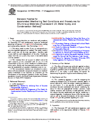 ASTM D4799/D4799M-17(2023)