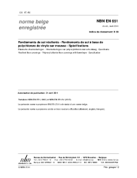 NBN EN 651:2011