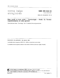 NBN EN 844-12:2001
