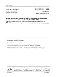NBN EN ISO 14889:2009