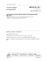 NBN EN ISO 19011:2011
