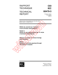 IEC TR 60479-3:1998