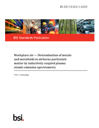 BS ISO 15202-1:2020