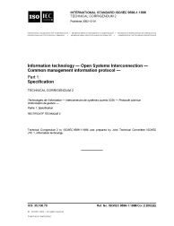 ISO/IEC 9596-1:1998/COR2:2002