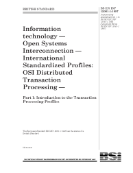 BS EN ISP 12061-1:1997