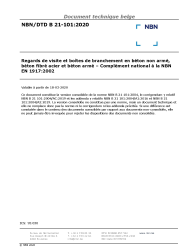 NBN/DTD B 21-101:2020