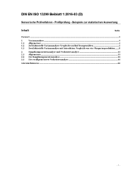 DIN EN ISO 13299 Beiblatt 1:2016-03
