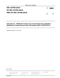 NBN EN ISO 10750:2018