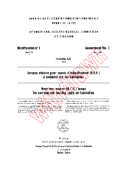 IEC 60634:1978/AMD1:1983