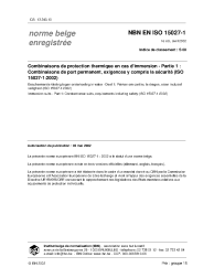 NBN EN ISO 15027-1:2002