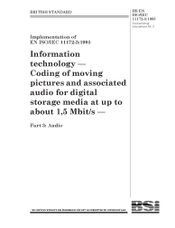 BS EN ISO/IEC 11172-3:1995
