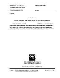 CEN/TR 15118:2005