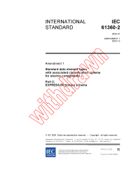 IEC 61360-2:2002/AMD1:2003