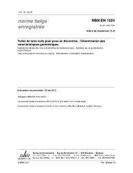 NBN EN 1024:2012