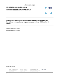 NBN EN 13136:2013+A1:2018