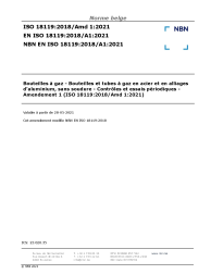 NBN EN ISO 18119:2018/A1:2021
