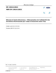NBN EN 13614:2021