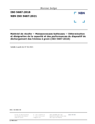 NBN ISO 5687:2021