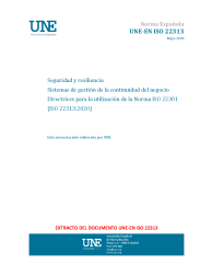 UNE-EN ISO 22313:2020 V2